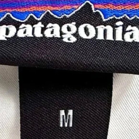 PATAGONIA VEST Los Gatos Full Zip Pockets Mock Turtleneck Off White - Picture 4 of 10